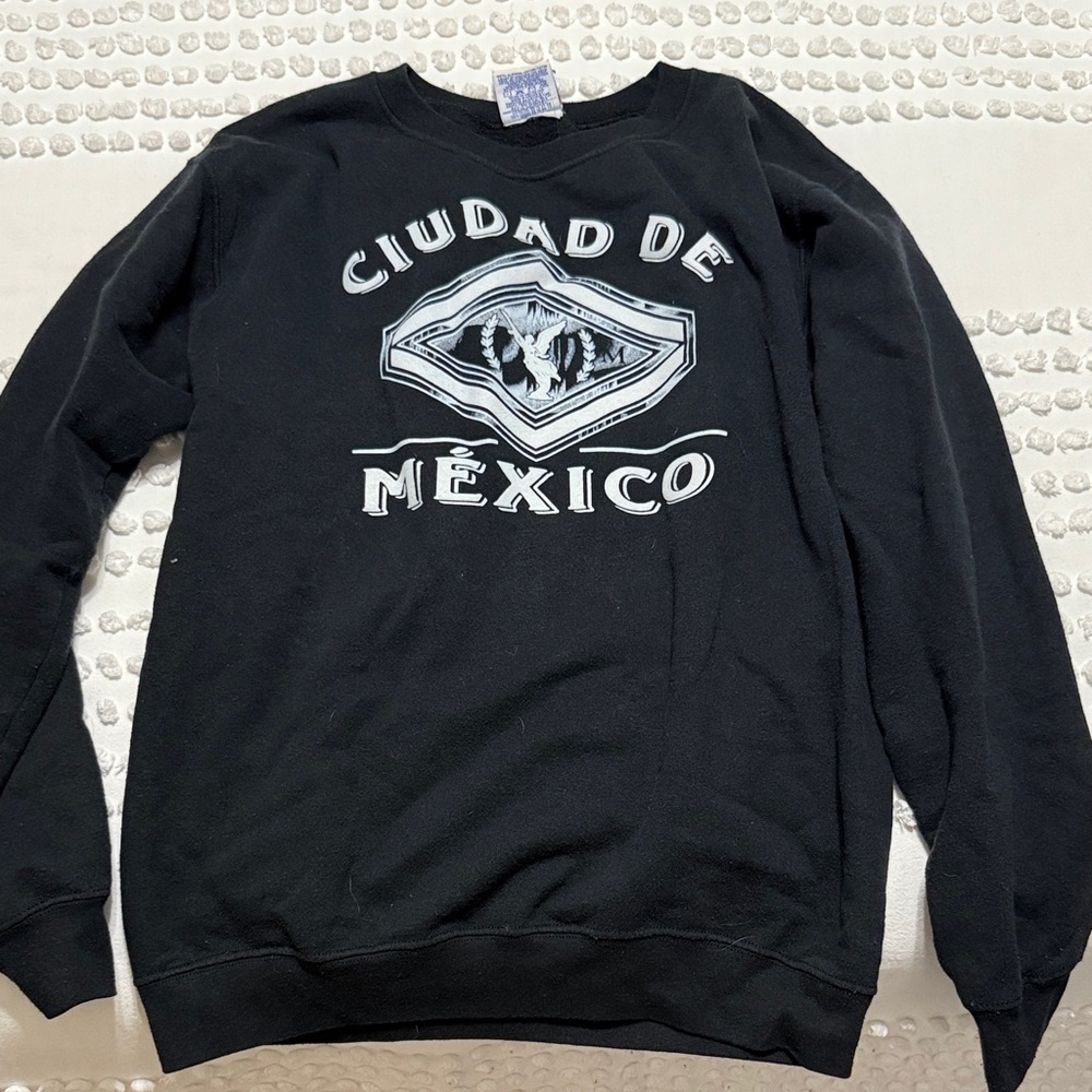 Black Mexico City Sweater